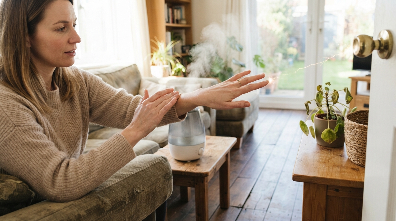 Dry Skin, Cracked Wood Floors, Static Shocks: Your Home Might Be Begging for a Humidifier