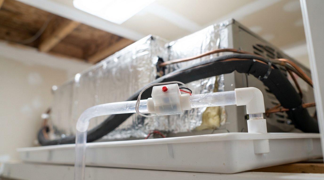 Condensate Drains & Water Damage: The $10 Part That Prevents Your AC From Flooding Your Ceiling