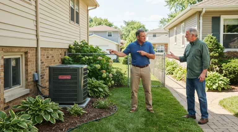 HOA & Neighbor Disputes: Where You Put Your Outdoor Unit Could Get You a Fine — or a Feud