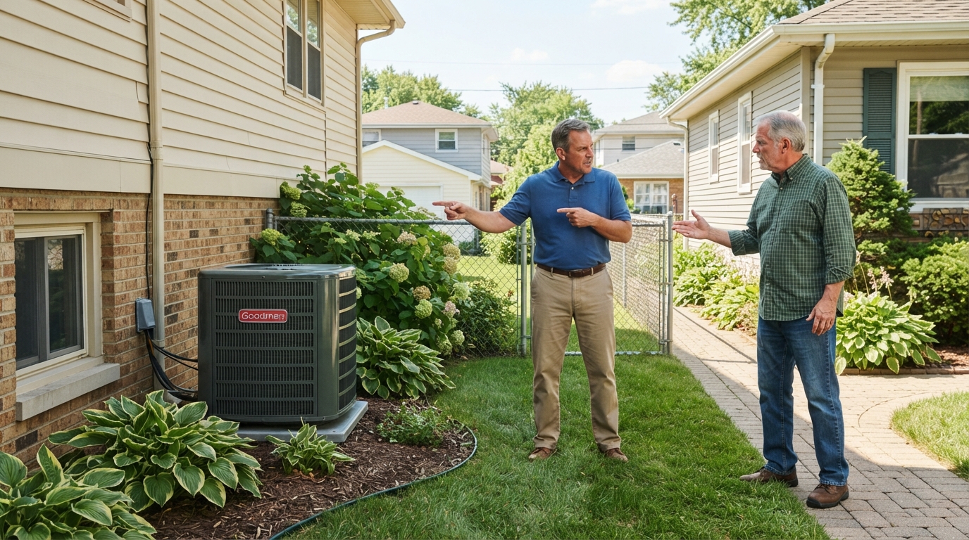 HOA & Neighbor Disputes: Where You Put Your Outdoor Unit Could Get You a Fine — or a Feud