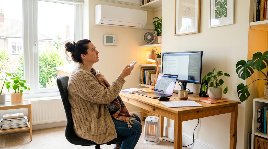 Home Office Comfort: Why the Room You Work From Home In Is Always the Wrong Temperature (And How to Fix It)