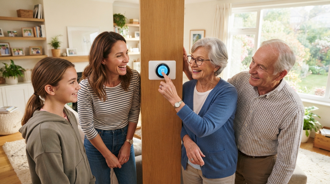 Multigenerational Households: Three Generations, One Thermostat: How to Stop the Temperature Wars at Home