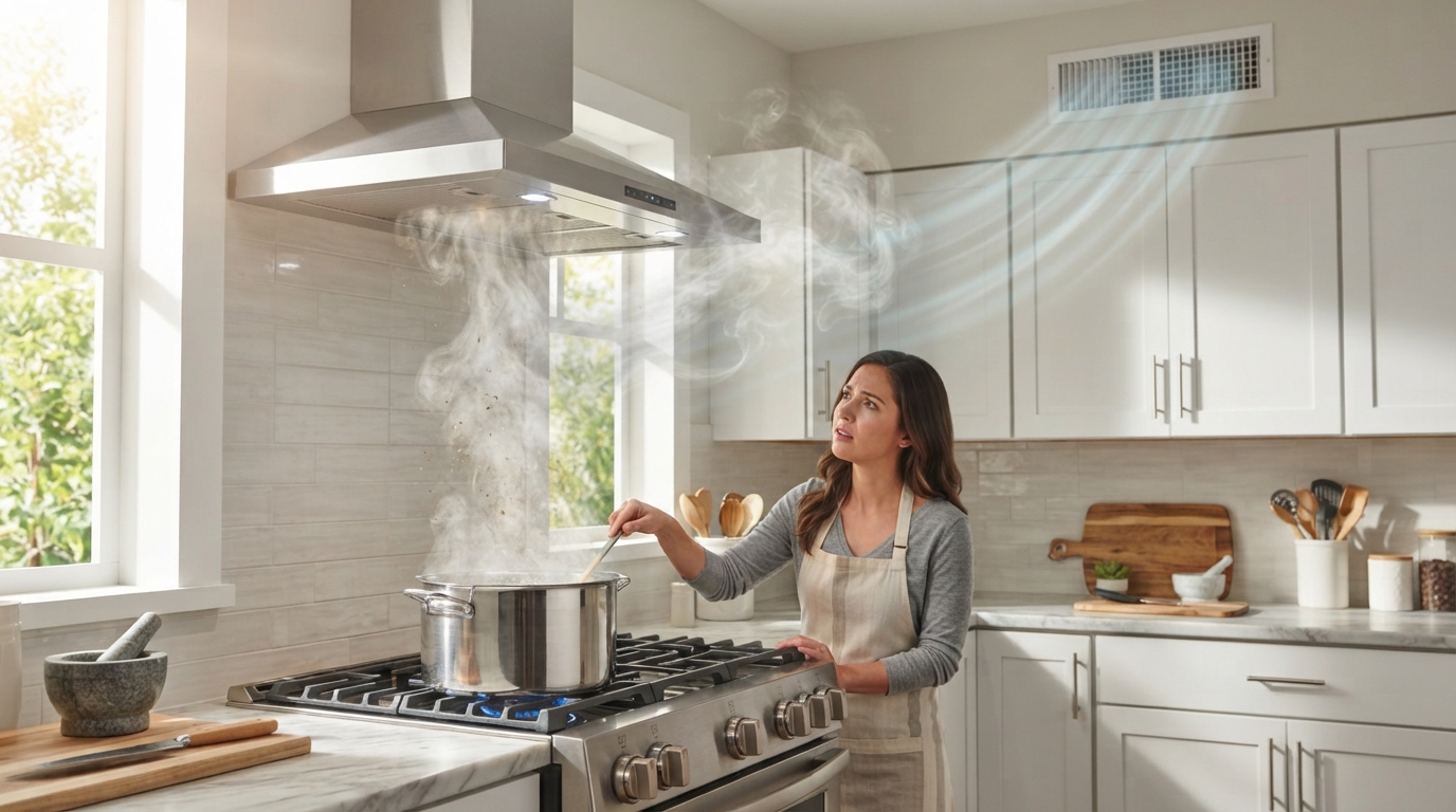 Kitchen Ventilation: Your Range Hood and Your HVAC System Are Fighting Each Other — Here's How