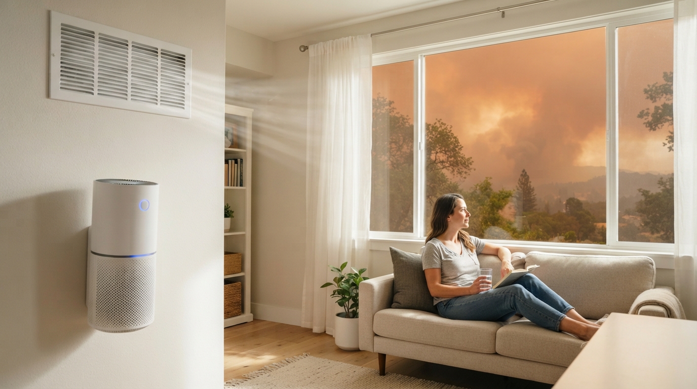 Wildfire Smoke & Air Quality: Can Your HVAC System Actually Protect You From Wildfire Smoke?